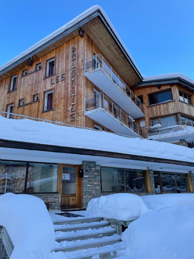 Hotel Les Dolomites Val-dʼIsère Екстериор снимка